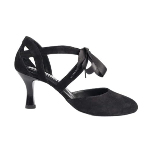 portdance-latin-pd125-tanzschuhe-damen-schwarz-nubuk-5-5-cm image 7