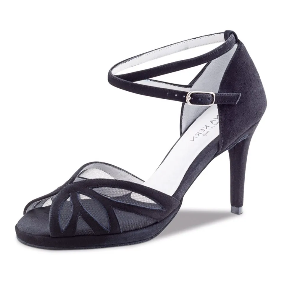 anna-kern-930-80-tanzschuhe-damen-velours-schwarz-8-cm image 1
