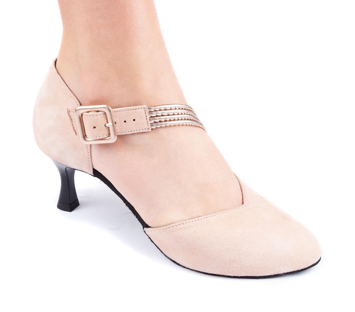 portdance-pd126-latein-tanzschuhe-schwarz-nubuck-5-5-cm image 3