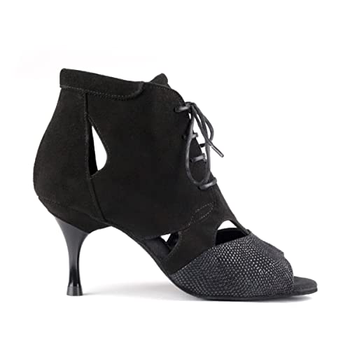 portdance-latin-pd809-pro-tanzschuhe-schwarz-nubuck-5-5-cm image 5