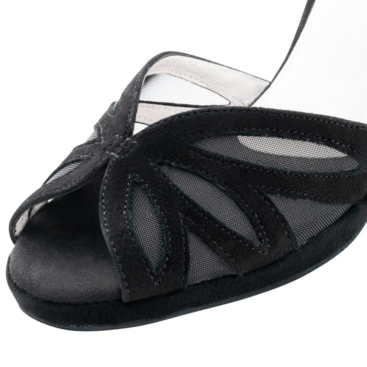 anna-kern-930-80-tanzschuhe-damen-velours-schwarz-8-cm image 4