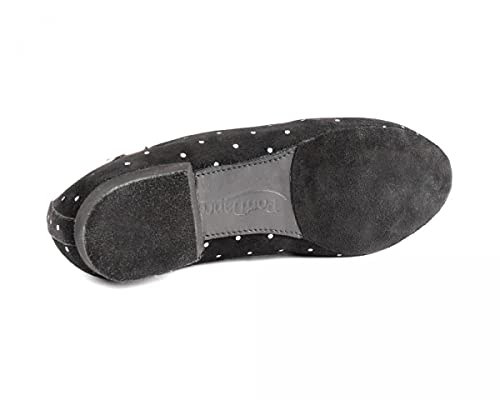 portdance-sneakers-pd-j001-tanzsneaker-schwarz-nubuck-rauhleder image 6