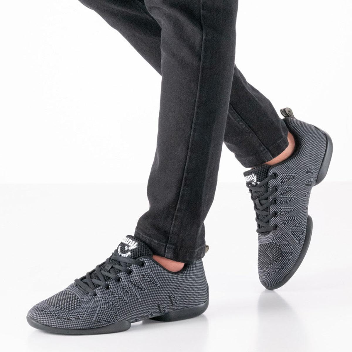 anna-kern-trainerschuhe-4050-bold-herren-schwarz-grau-textil image 2