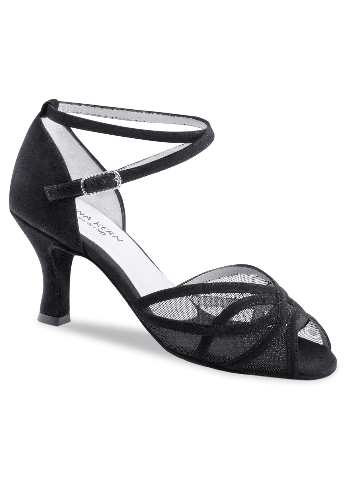anna-kern-tanzschuhe-740-60-damen-silber-6-cm-flare-absatz image 8