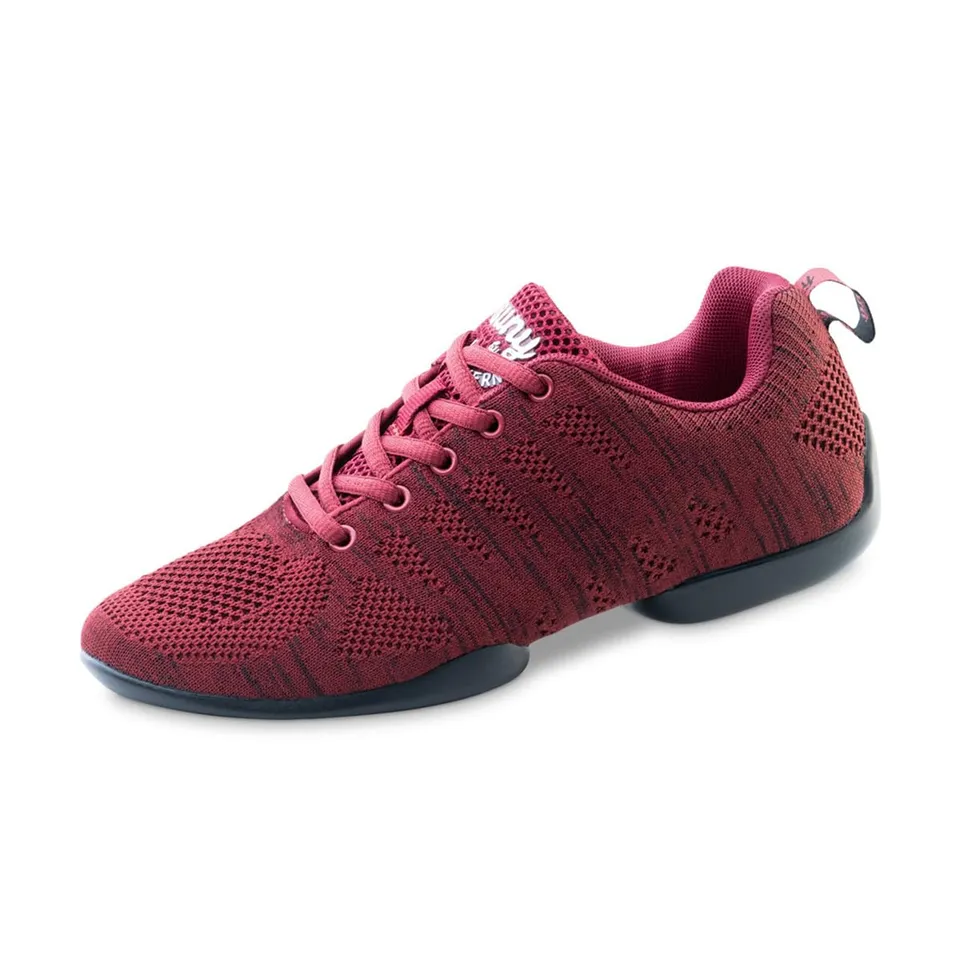 anna-kern-trainerschuhe-4035-bold-herren-rot-schwarz-textil-45 image 1