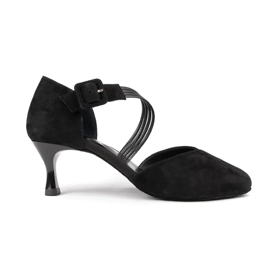 portdance-latin-pd126-damentanzschuhe-schwarz-nubuck-5-5-cm image 1