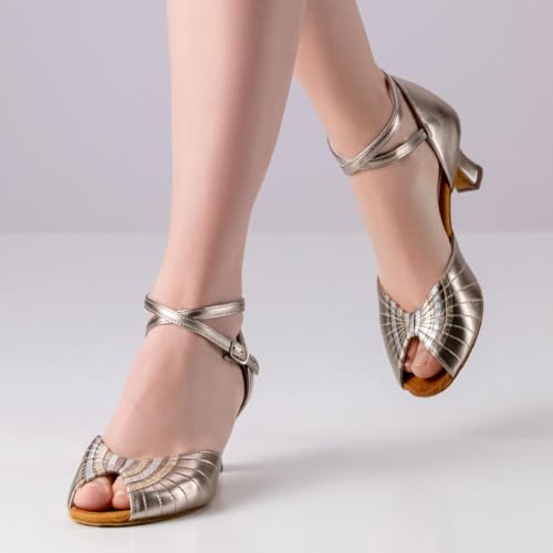 anna-kern-corinne-tanzschuh-leder-antik-5-cm-flare-absatz image 7