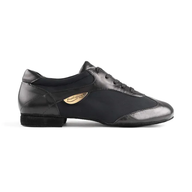 portdance-pd03-tanzsneakers-schwarz-leder-neopren-damen image 1