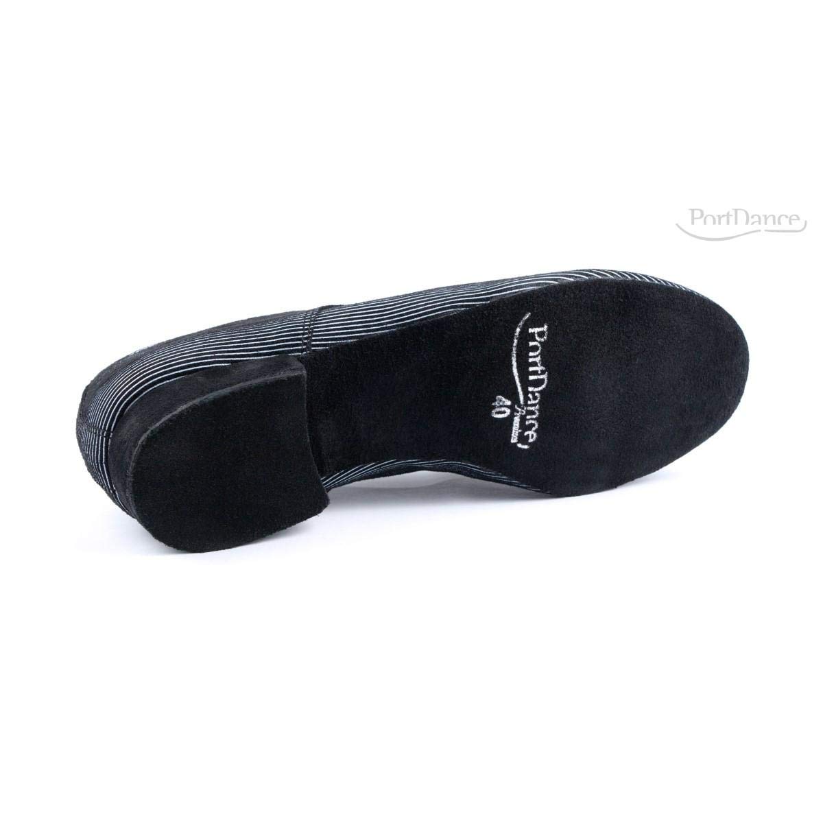 portdance-standard-pd018-fashion-herrenschuh-schwarz-wei-2-cm image 2