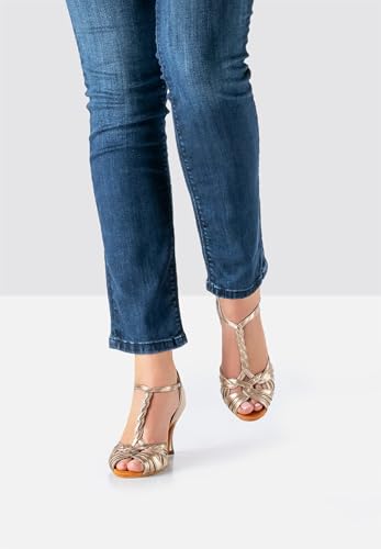 anna-kern-solange-tanzschuh-antik-offen-6-cm-flare-absatz image 7