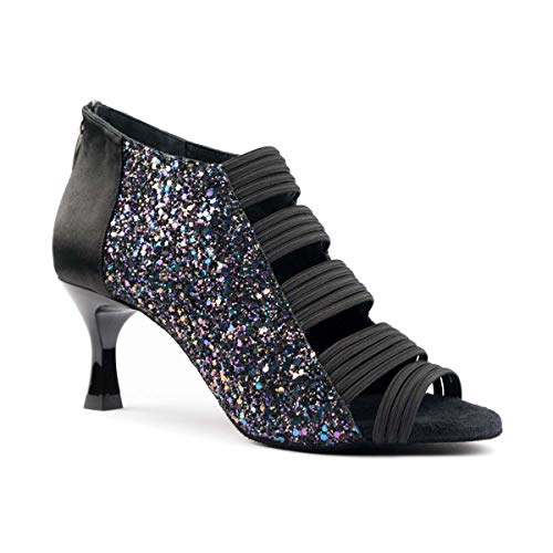 portdance-standard-pd811-pro-tanzsandalette-schwarz-glitzer-5-cm image 4