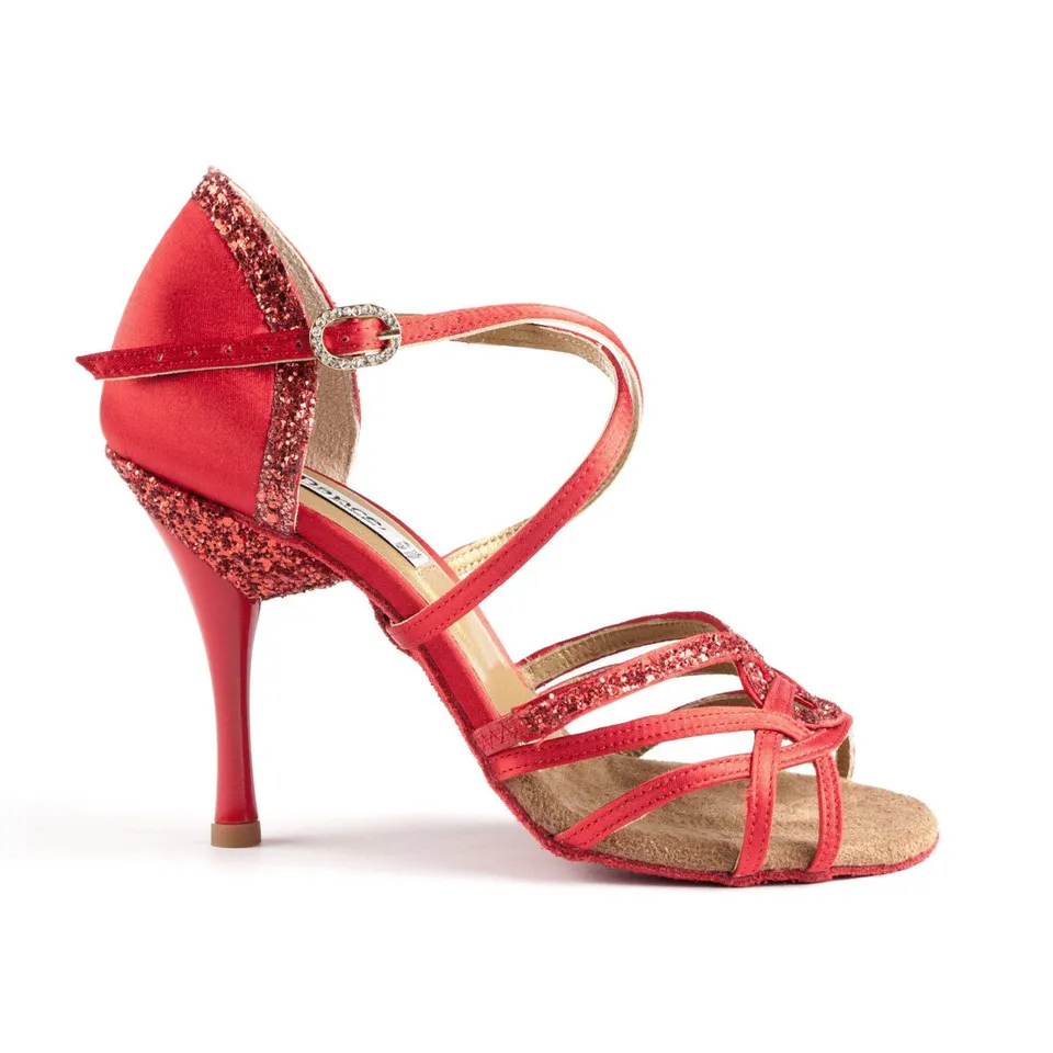 portdance-latin-pd800-pro-tanzschuhe-satin-rot-39-7-5cm image 1