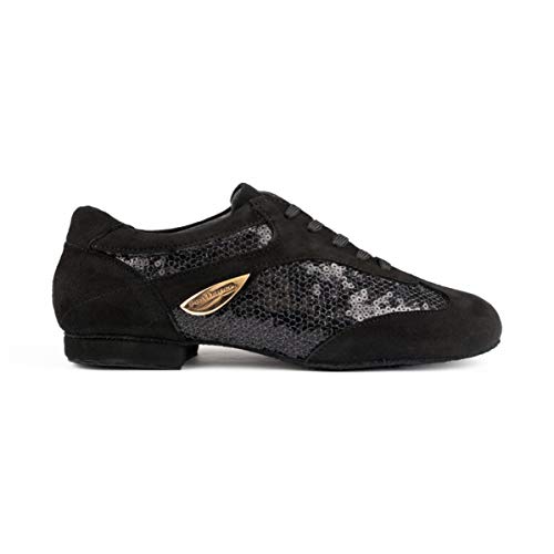 portdance-sneakers-pd01-tanzsneaker-schwarz-gr-39-rauleder image 2
