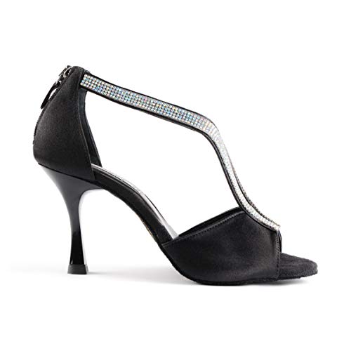 portdance-pd806-pro-latein-tanzschuhe-schwarz-satin-7-cm image 7