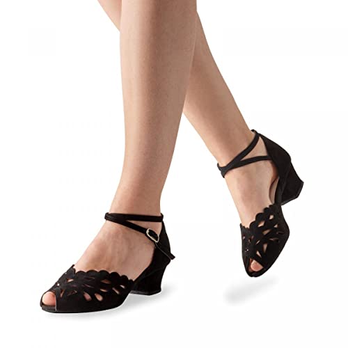 anna-kern-sabrine-530-35-tanzschuhe-schwarz-3-5-cm-velours image 8