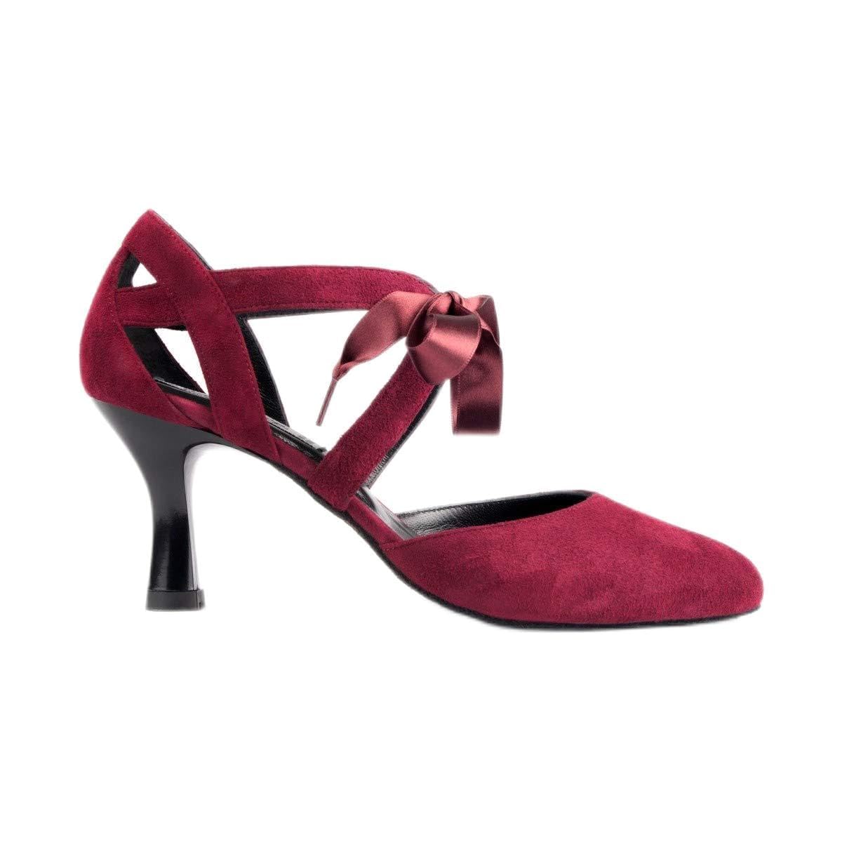portdance-latin-pd125-tanzschuhe-damen-schwarz-nubuk-5-5-cm image 5