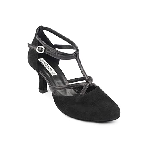 portdance-lowers-pd127-tanzschuh-nubuck-schwarz-5-5-cm-gr-37 image 5