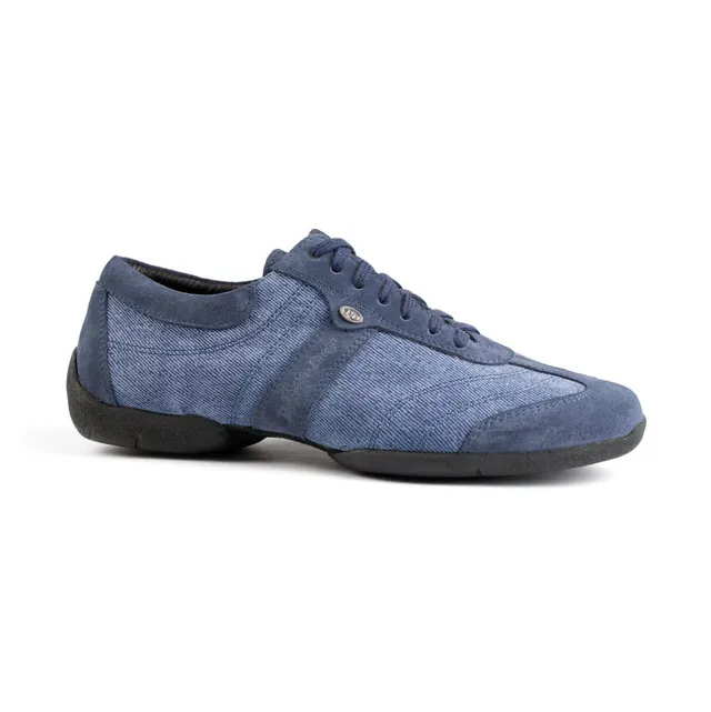portdance-pietro-street-herren-dance-sneaker-blau-denim-gr-39 image 1