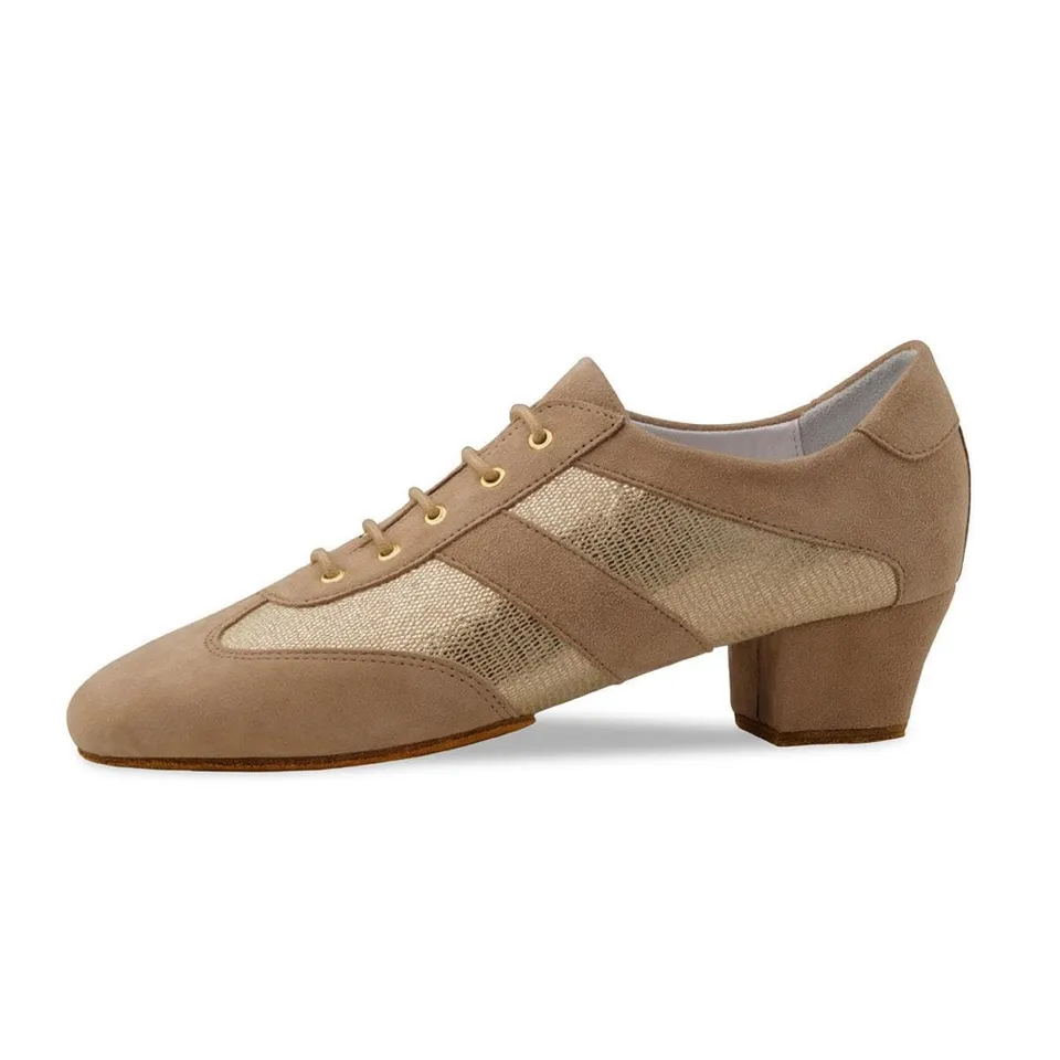 anna-kern-sandrine-trainerschuh-beige-gold-gr-36-geteilte-sohle image 1