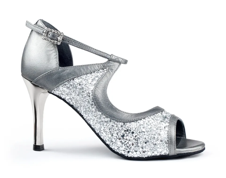 portdance-standard-pd504-tango-tanzschuhe-silber-7-cm image 1