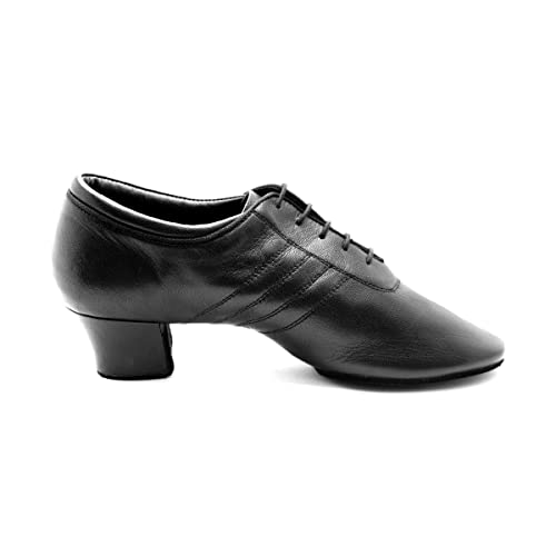 portdance-pd008-latin-tanzschuhe-herren-schwarz-leder-4-cm image 2