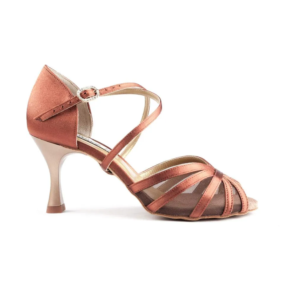 portdance-latin-pd807-pro-latein-tanzschuhe-bronze-satin-6-cm image 1