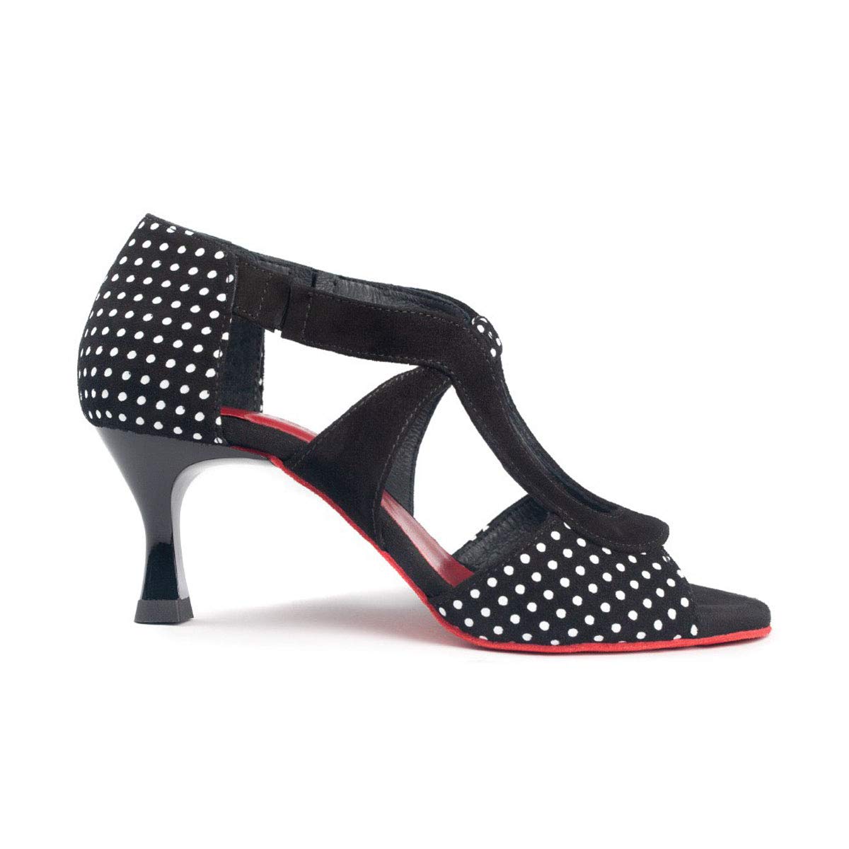 portdance-pd508-damen-tanzschuhe-schwarz-dots-5-cm image 2