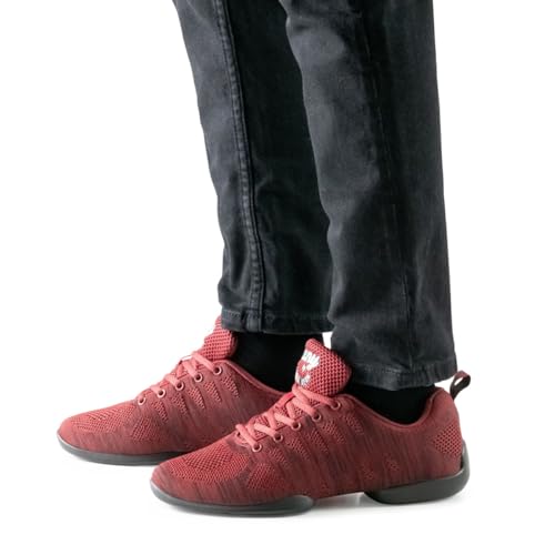 anna-kern-trainerschuhe-4035-bold-herren-rot-schwarz-textil-45 image 8