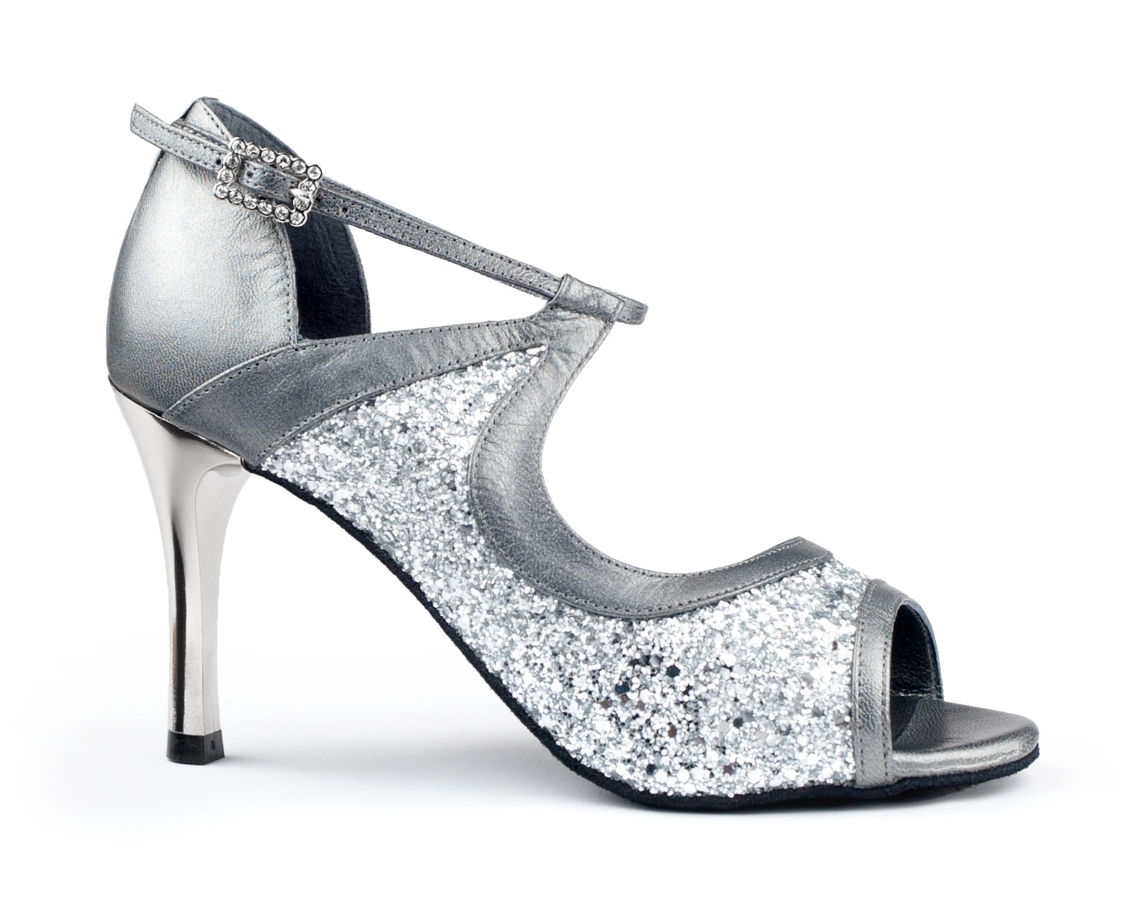 portdance-standard-pd504-tango-tanzschuhe-silber-7-cm image 1