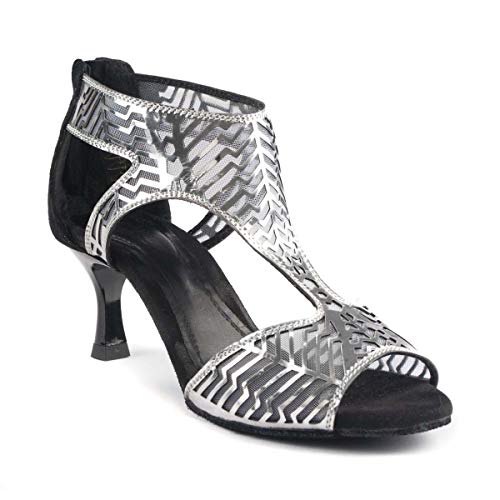 portdance-pd813-pro-standard-tanzschuhe-schwarz-silber image 5