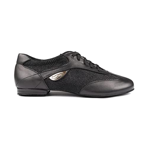 portdance-pd07-tanzsneaker-schwarz-41-leder-rauledersohle image 5