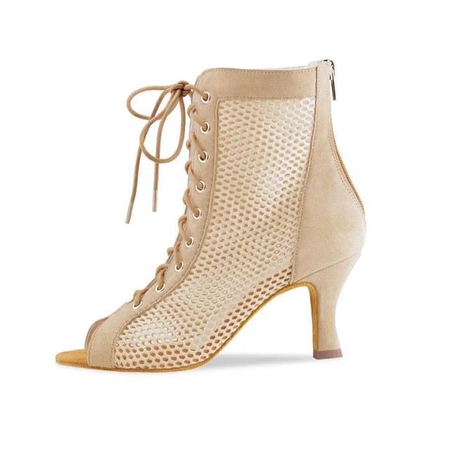 anna-kern-melisande-tanzstiefel-beige-mesh-6-cm image 1