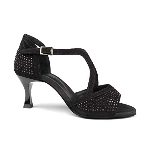 portdance-movara-pd507-tanzschuhe-nubuk-schwarz-5-cm-gr-35 image 5