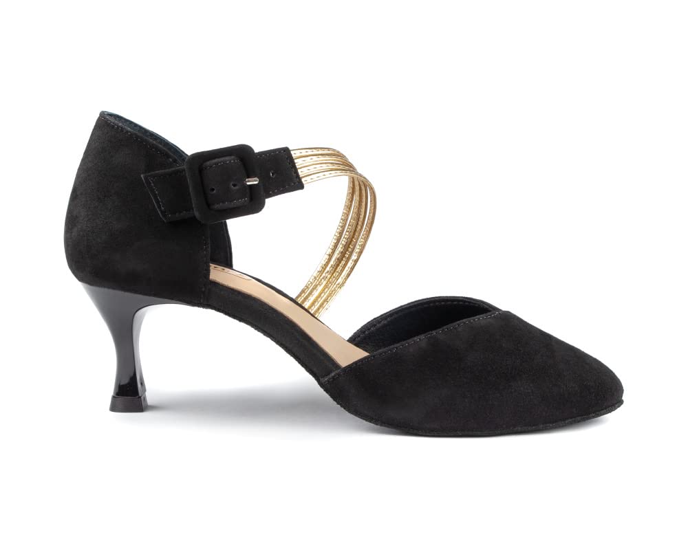portdance-pd126-latein-tanzschuhe-schwarz-nubuck-5-5-cm image 5