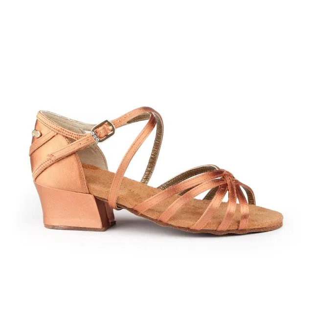 portdance-lowers-pd301-tanzschuhe-m-dchen-dark-tan-3-cm image 1