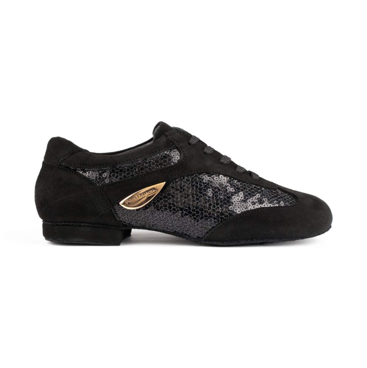 portdance-sneakers-pd01-tanzsneaker-schwarz-gr-39-rauleder image 1
