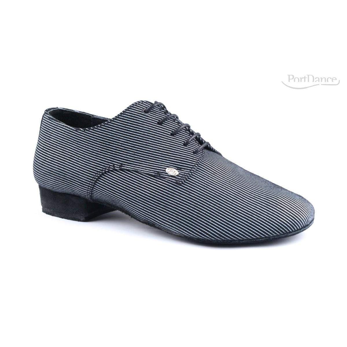 portdance-standard-pd018-fashion-herrenschuh-schwarz-wei-2-cm image 3