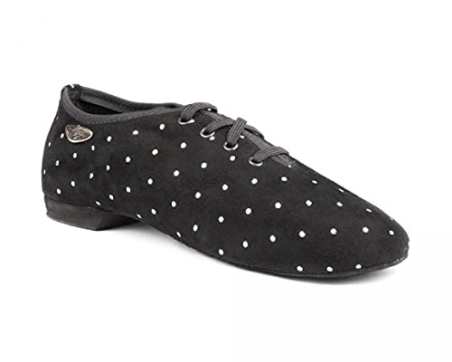 portdance-sneakers-pd-j001-tanzsneaker-schwarz-nubuck-rauhleder image 5