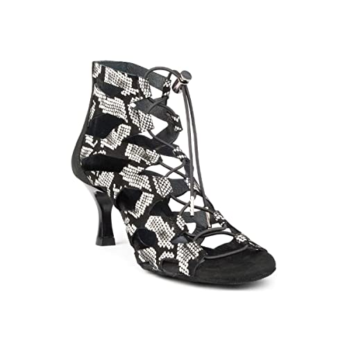 portdance-pd804b-latin-leder-schwarz-wei-5cm image 8