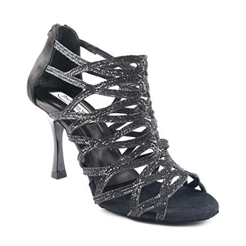 portdance-latin-pd803-pro-tanzschuhe-satin-schwarz-37-6cm image 8