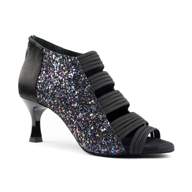 portdance-standard-pd811-pro-tanzsandalette-schwarz-glitzer-5-cm image 1