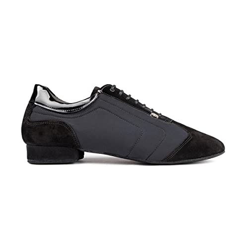portdance-pd035-herren-tanzschuhe-schwarz-2-cm-standard image 6