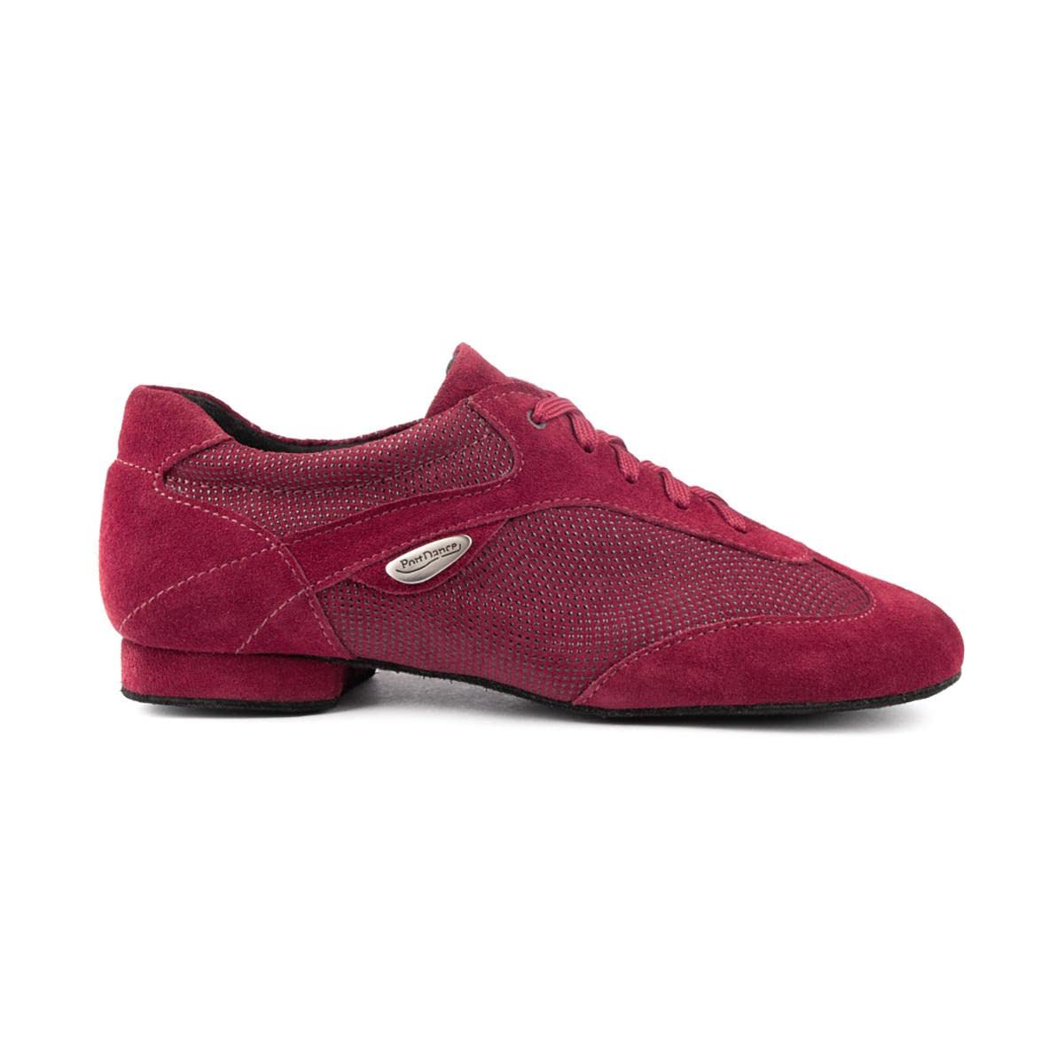 portdance-pd07-tanzsneaker-schwarz-41-leder-rauledersohle image 4