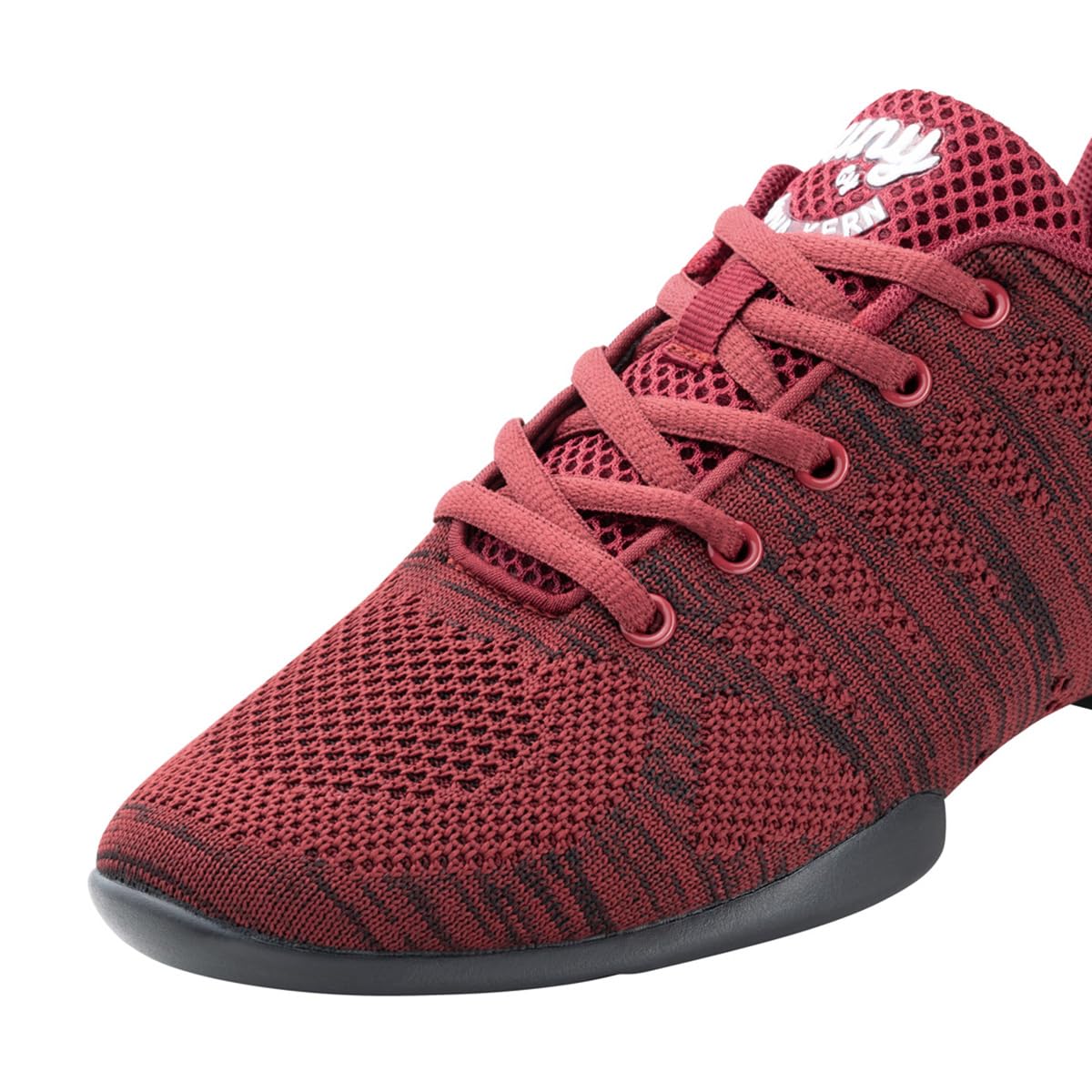 anna-kern-trainerschuhe-4035-bold-herren-rot-schwarz-textil-45 image 4