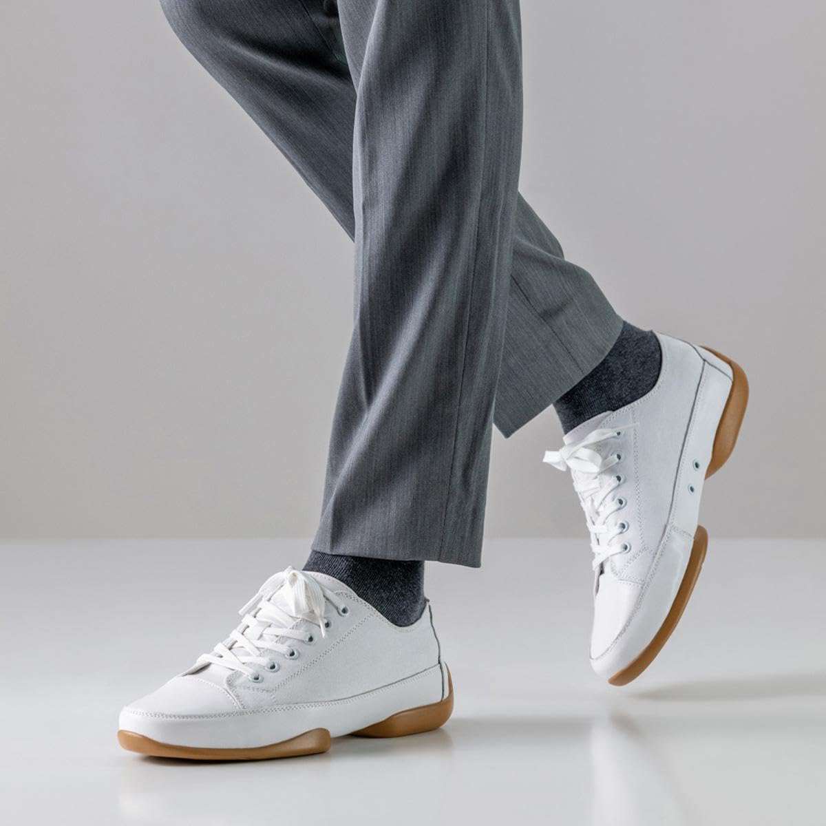 anna-kern-suny-4040-dance-sneaker-wei-leder-canvas image 3