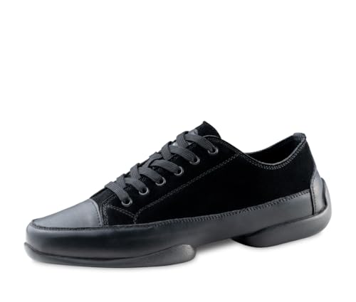 anna-kern-4005-dance-sneakers-schwarz-velours-1-cm image 8
