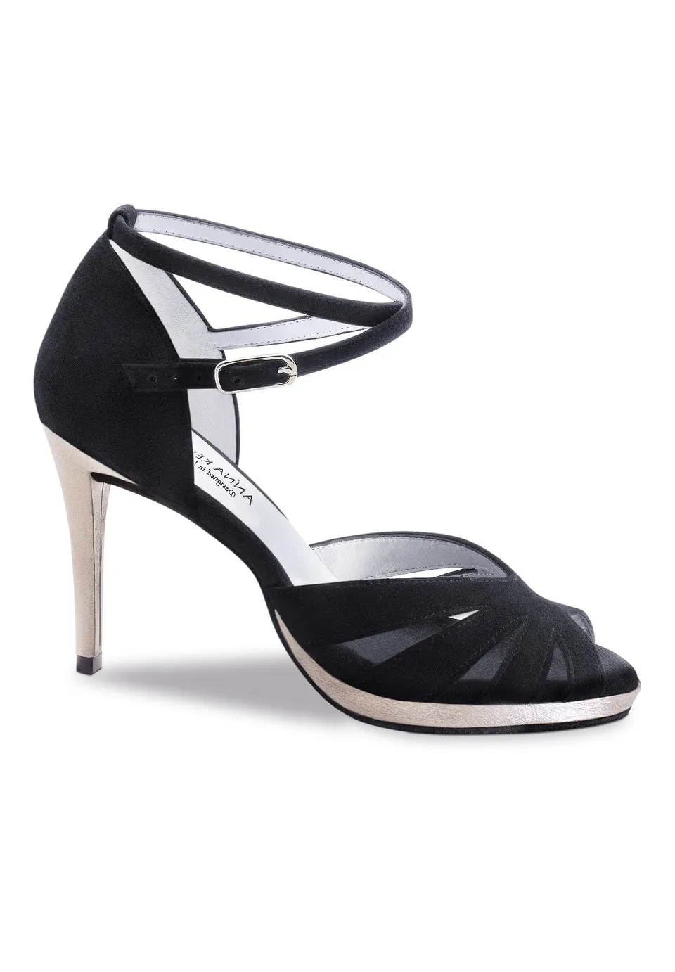 anna-kern-910-80-tanzschuhe-schwarz-velours-8cm-absatz image 1