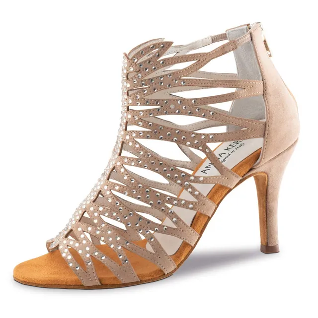 anna-kern-celeste-800-75-tanzschuhe-beige-velours-7-5-cm image 1