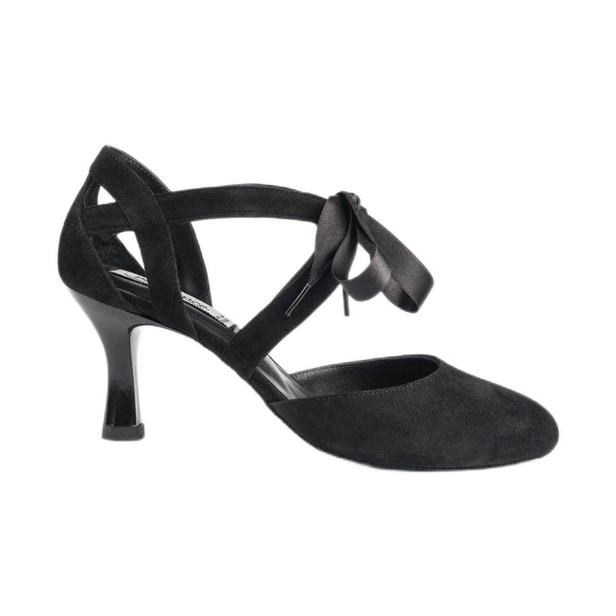 portdance-latin-pd125-tanzschuhe-damen-schwarz-nubuk-5-5-cm image 1
