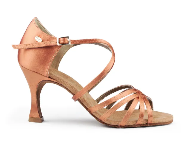 portdance-latin-pd631-basic-tanzschuhe-bronze-6-cm-damen image 1